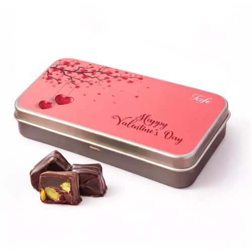 Çikolata Kaplı Fıstıklı Lokum 110g Çikolata Kaplı Fıstıklı Lokum 110g