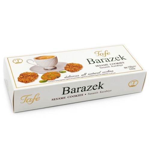 Barazek Susamlı Kurabiye (Karton Kutu) 100g Barazek Susamlı Kurabiye (Karton Kutu) 100g