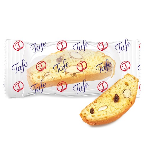 Dökme Tekli Ambalaj Biscotti Badem ve Üzümlü 3 kg Dökme Tekli Ambalaj Biscotti Badem ve Üzümlü 3 kg