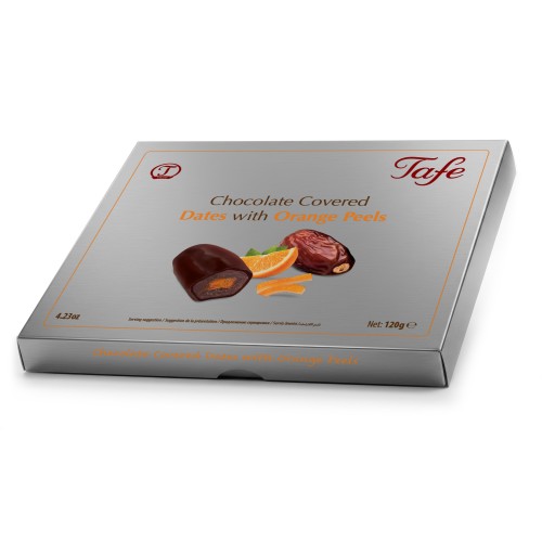 Çikolata Kaplı Portakallı Hurma 120g Çikolata Kaplı Portakallı Hurma 120g